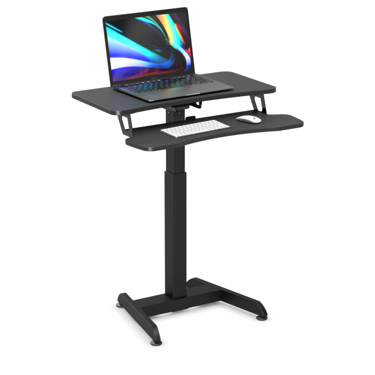 Updesk High gasveer | Worktrainer.nl