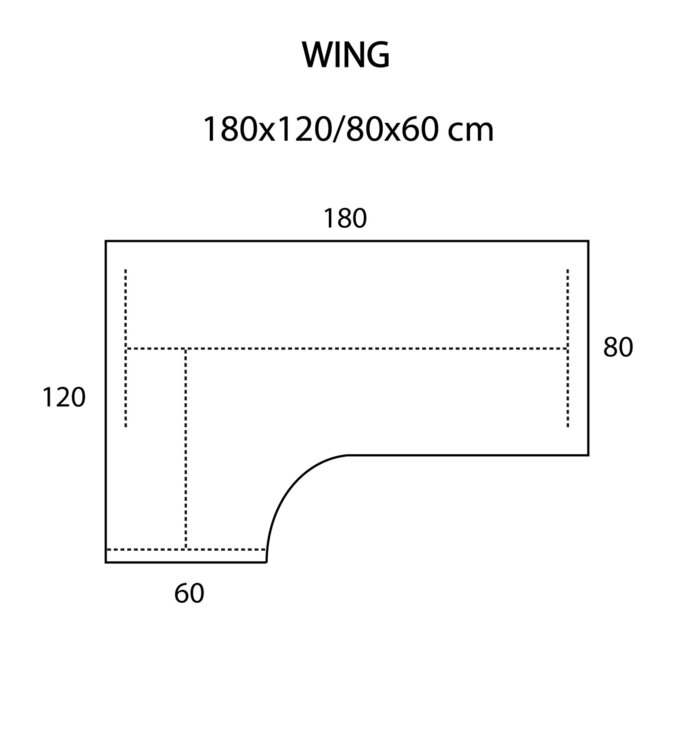 WING Electric Sit-Stand Corner Desk - SteelForce 671