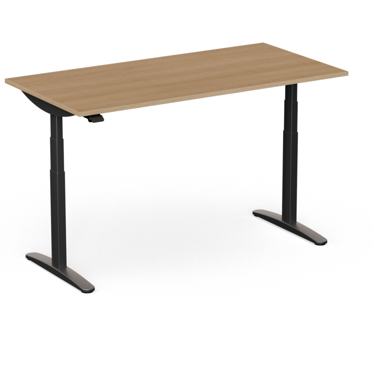 Zit-Sta Bureau OvalDesk | Worktrainer.nl