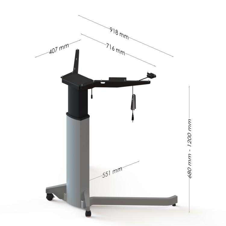 Conset 501/19 | Electric Sit-Stand Table