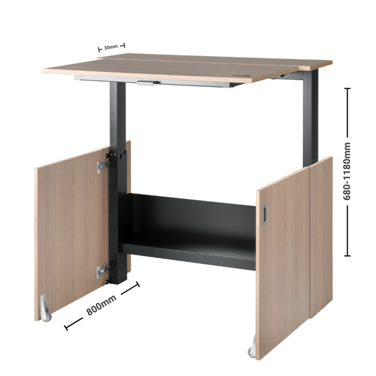 HomeFit | Foldable Sit-Stand Desk 