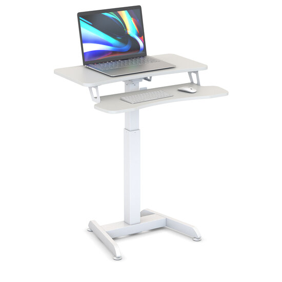 UPdesk High Gas Spring | Small Sit-Stand Desk