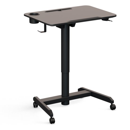 FlipDesk | Small Gas Spring Sit-Stand Desk